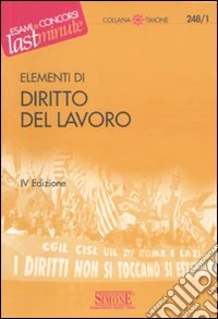 Elementi di diritto del lavoro libro