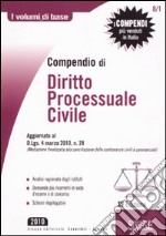 Compendio di diritto processuale civile libro