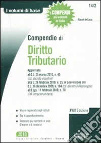 Compendio di diritto tributario libro
