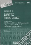 Elementi di diritto tributario libro