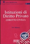 Istituzioni di diritto privato (diritto civile) libro