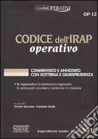 Codice dell'Irap operativo libro