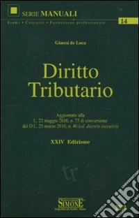 Diritto tributario libro