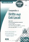 Compendio di diritto degli enti locali libro