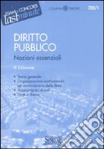 Diritto pubblico. Nozioni essenziali