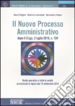 Il nuovo processo amministrativo libro