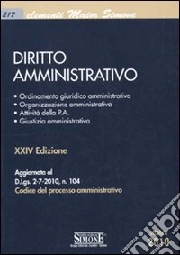 Elementi di diritto amministrativo libro