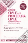 Codice civile e di procedura civile e leggi complementari. Ediz. minore libro