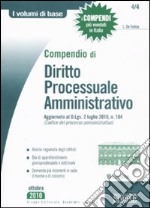 Compendio di diritto processuale amministrativo libro