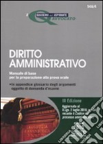 Diritto amministrativo. Manuale di base per la preparazione alla prova orale libro