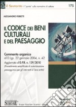 Il codice dei beni culturali e del paesaggio libro