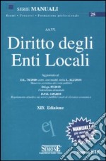 Diritto degli enti locali libro