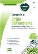 Compendio di diritto dell'ambiente libro