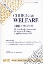 Codice del welfare. Ediz. minore