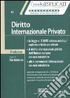 Diritto internazionale privato libro