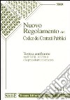 Nuovo regolamento del codice dei contratti pubblici libro