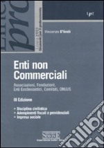 Enti non commerciali. Associazioni, fondazioni, enti ecclesiastici, comitati, ONLUS