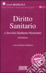 Diritto sanitario e Servizio sanitario nazionale libro