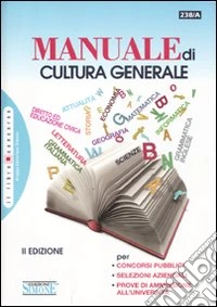 Manuale di cultura generale libro