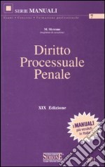 Diritto processuale penale libro