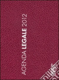 Agenda legale 2012 libro