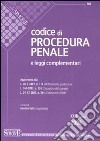 Codice di procedura penale e leggi complementari libro