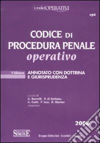 Codice di procedura penale operativo libro