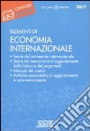 Elementi di economia internazionale libro