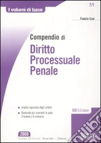 Compendio di diritto processuale penale