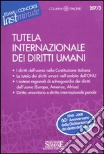 Tutela internazionale dei diritti umani libro