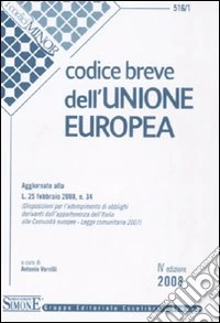 Codice breve dell'Unione europea. Con CD-ROM libro
