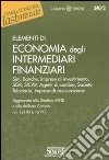 Elementi di economia degli intermediari finanziari libro
