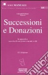 Successioni e donazioni libro di Falcione Giovanni