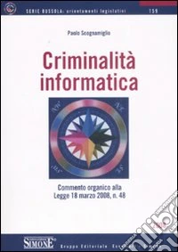 Criminalità informatica libro