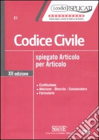 Codice civile spiegato articolo per articolo libro