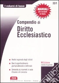 Compendio di diritto ecclesiastico libro