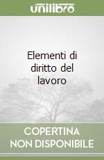 Elementi di diritto del lavoro libro