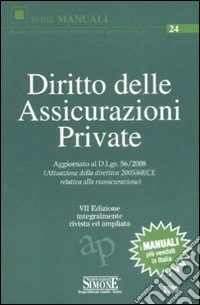 Diritto delle assicurazioni private libro