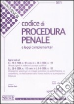 Codice di procedura penale e leggi complementari libro