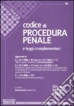 Codice di procedura penale e leggi complementari libro