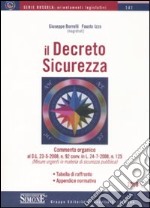 Il decreto sicurezza libro