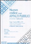 Nuovo codice degli appalti pubblici libro