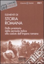 Elementi di storia romana libro