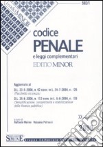 Codice penale e leggi complementari. Ediz. minore libro