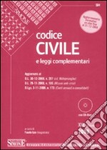 Codice civile. Leggi complementari. Con CD-ROM libro