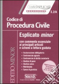 Codice di procedura civile esplicato libro
