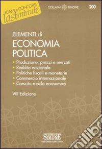 Elementi di economia politica libro