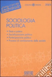 Sociologia politica libro