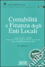 Contabilità e finanza degli enti locali libro