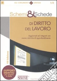 Schemi & schede di diritto del lavoro libro
